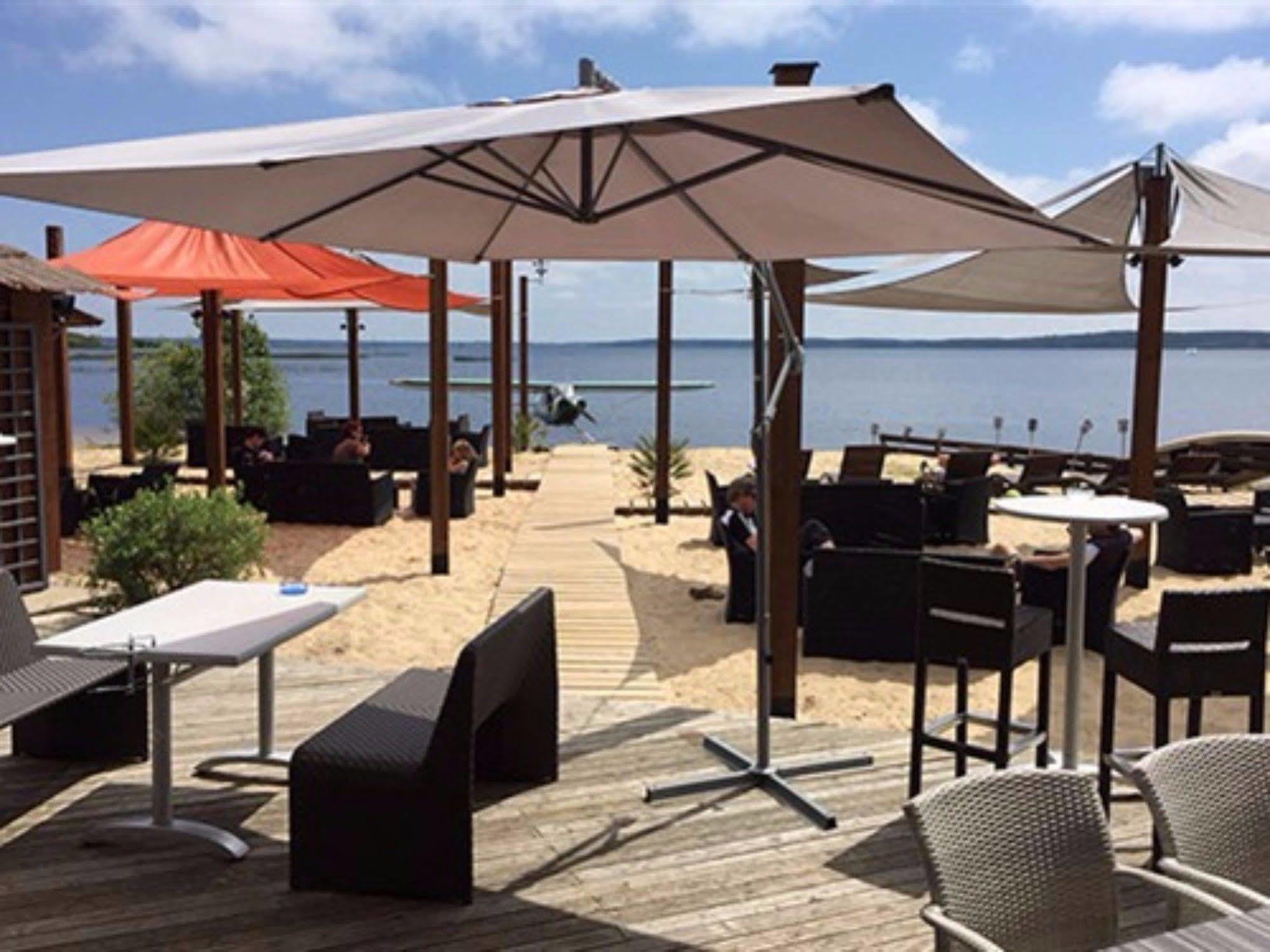 Le Ponton D'Hydroland - Appart Hotel Biscarrosse Bagian luar foto